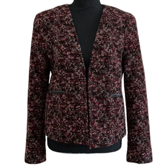 Ann Taylor Tweed Wool Blend Open Front
Blazer(Size Medium) - Picture 1 of 8